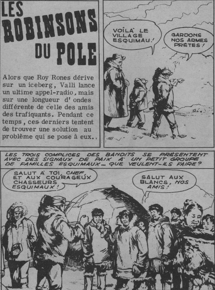Scan de l'épisode Robinsons du Pole